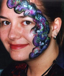 An example of our face painting
