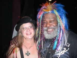 Backstage with the Father of Funk at House of Blues Houston 2009