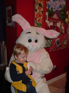 Easter Bunny Visit for Easter Egg Hunts and Photos with your Guests
