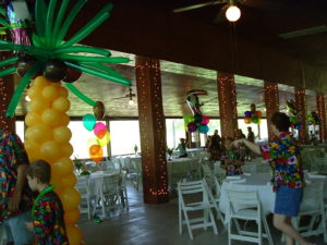 Palm Tree Hawaiian Theme Company Picnic
